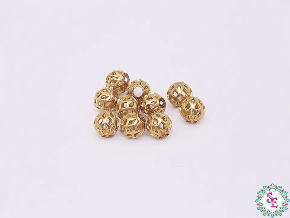LATON BALIN # 6MM COCO HUECOS X 1000 UND  1