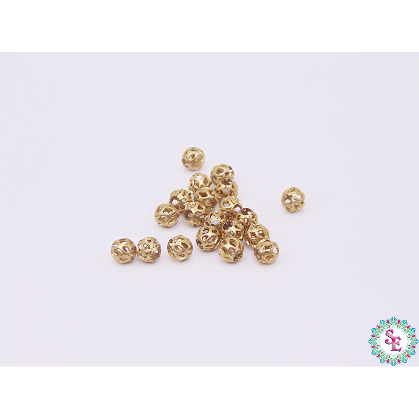 LATON BALIN # 4MM COCO HUECOS X 4987 UND  1