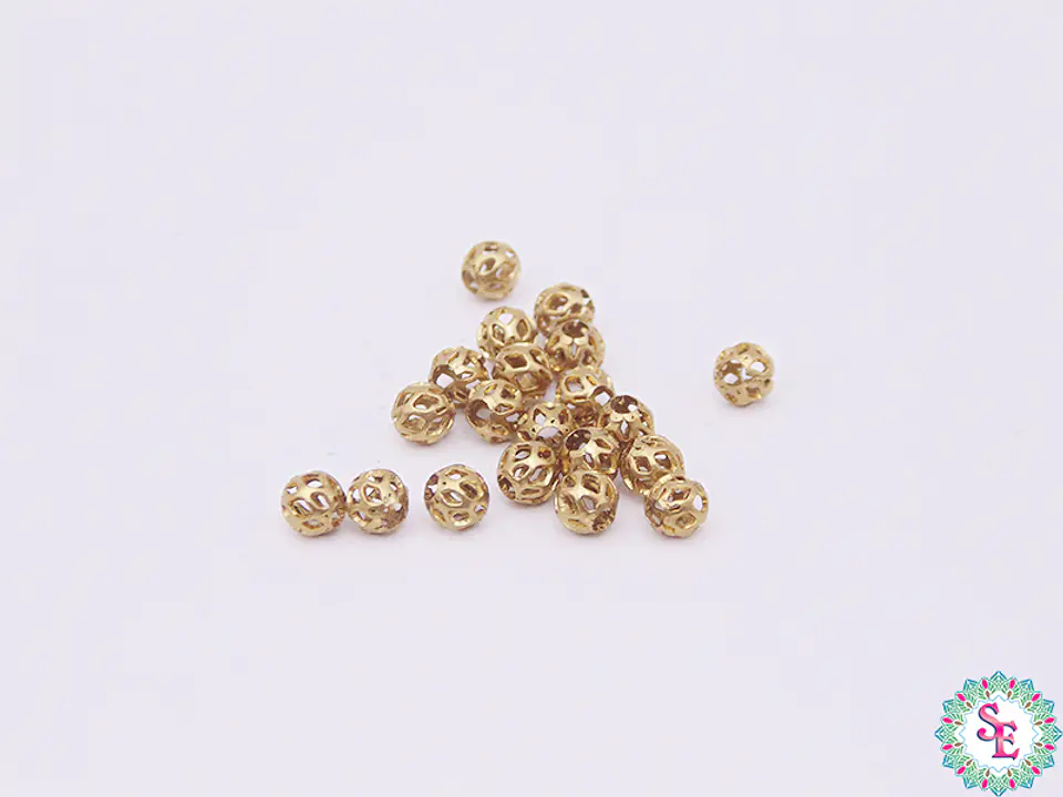 LATON BALIN # 4MM COCO HUECOS X 4987 UND  1