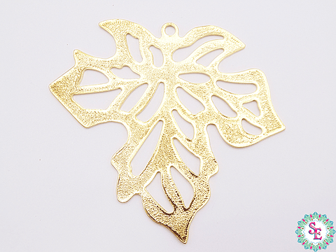 SAMAK DORADA  PECTORAL HOJA MAPLE GRANDE 92MM X UND 