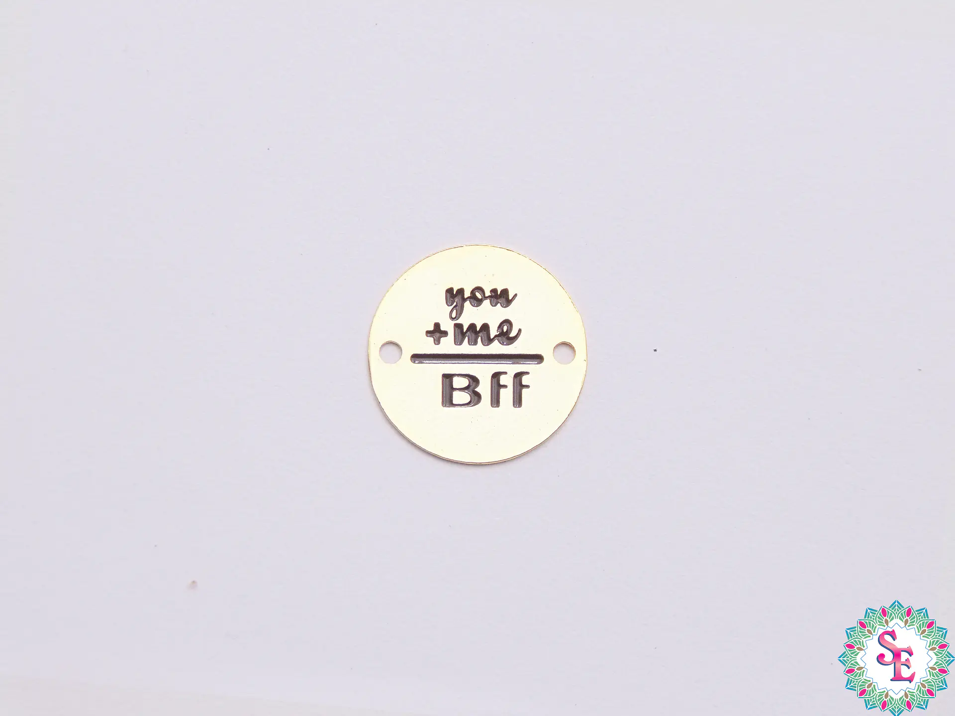 ORO GOLFI TERMINAL REDONDO YOU + ME BFF X UND  1
