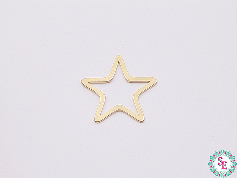 ACERO DORADO FIGURA ESTRELLA 20MM 