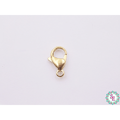 ACERO DORADO BROCHE PICOLORO 13MM