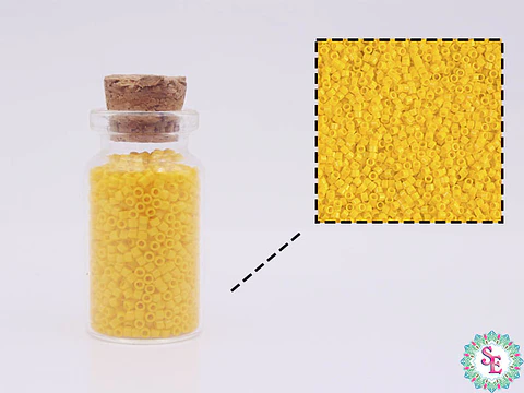 MIYUKI DELICA 11/0 OPAQUE CANARY DB1132 X 10 GRAMOS 