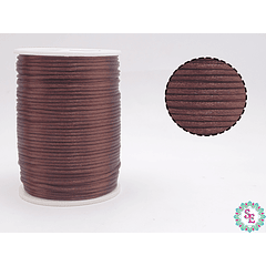 SILK CORD 2MM COFFEE ROLL*144YARDS