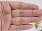 ACERO DORADO CADENA MILITAR 2.4M - Miniatura 2