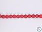 FOSIL REDONDO ROJO # 6MM TIRA*70PC - Miniatura 1