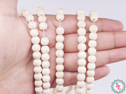 FOSIL REDONDO BEIS  # 8MM TIRA*50PC 