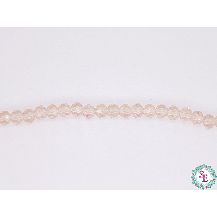 CRISTAL MURANO # 4MM CAFE CLARO TRANSPARENTE 1