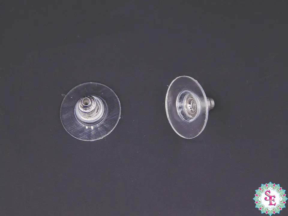 CUÑAS PLASTICA DISCO CENTRO PLATEADO FANTASIA 1