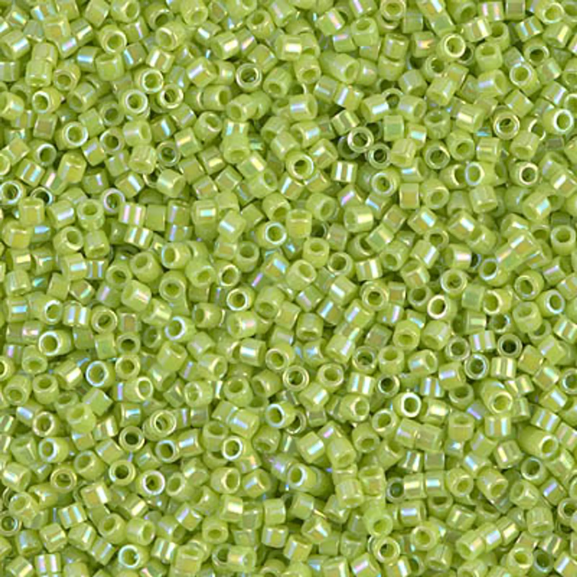 MIYUKI DELICA 11/0 CHARTREUSE AB DB0169 X 10 GRAMS 1