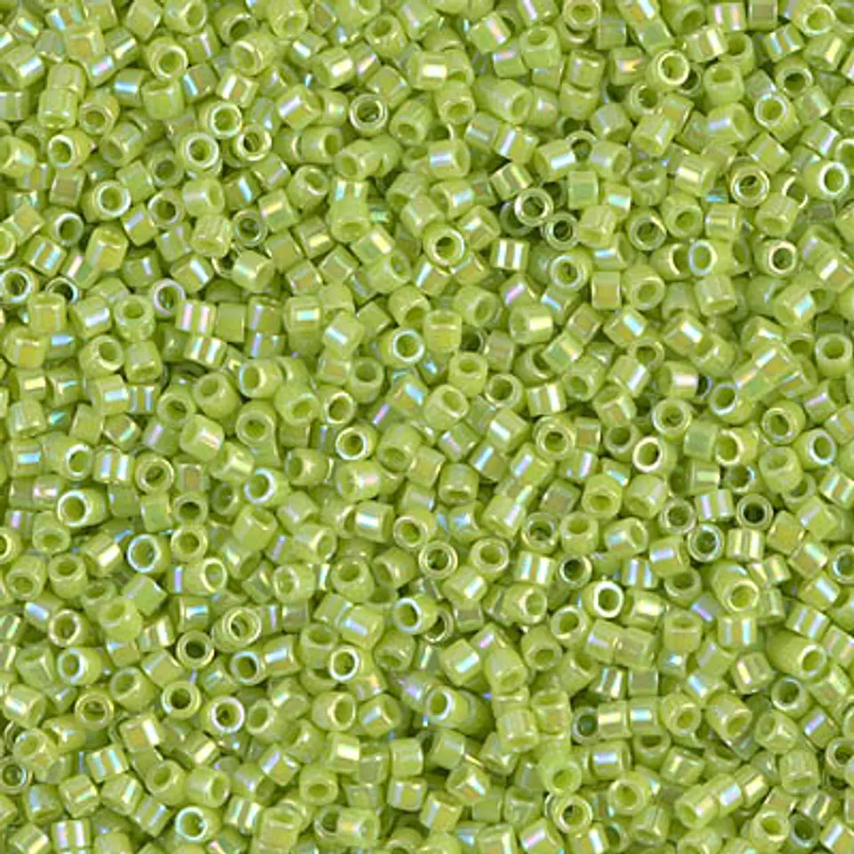 MIYUKI DELICA 11/0 CHARTREUSE AB DB0169 X 10 GRAMS 1