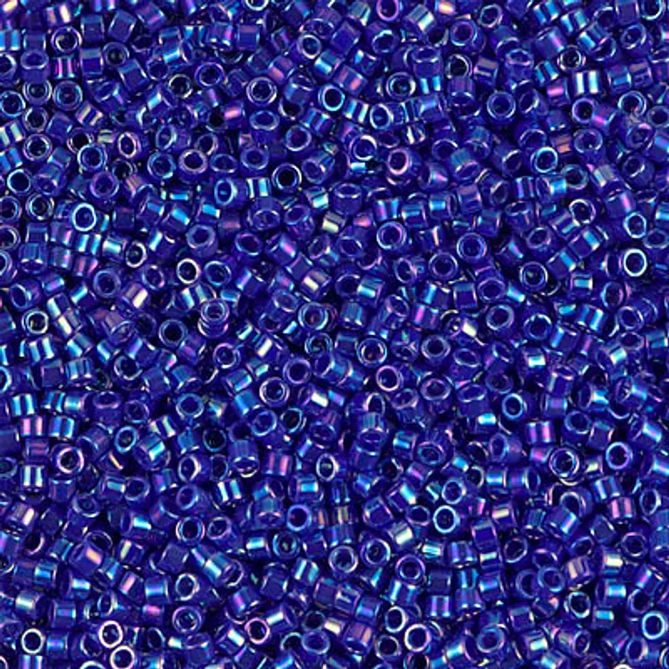 MIYUKI DELICA 11/0 OPAQUE COBALT AB DB0165 X 10 GRAMOS  1