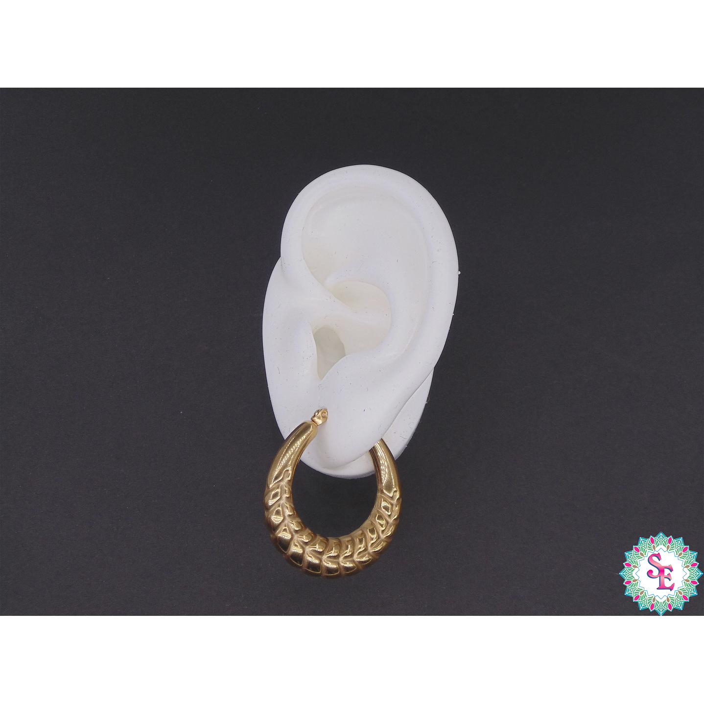 ACERO DORADO CANDONGA ESPIGA REDONDA 30MM 2