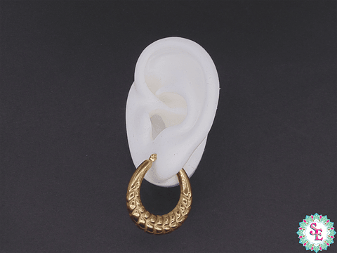 ACERO DORADO CANDONGA ESPIGA REDONDA 30MM