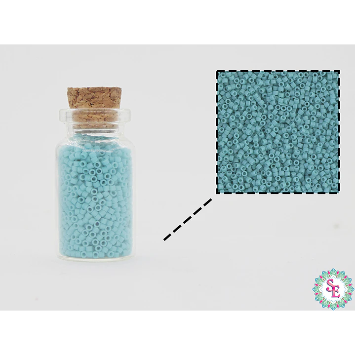 MIYUKI DELICA 11/0 MATE OP TURQUOISE DB0759 X 10 GRAMOS  2