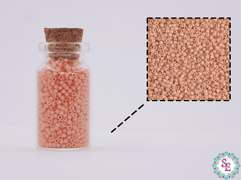 MIYUKI DELICA 11/0 OPAQUE FLESH DB2111 X 10 GRAMOS 