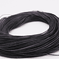 CUERO DE VACA REDONDO NEGRO 1.0MM  - Miniatura 2