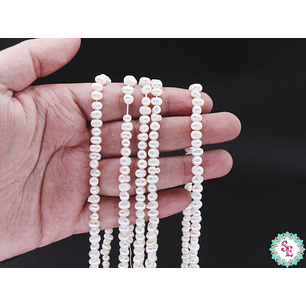 PERLA DE RIO  REDONDA 4*5MM