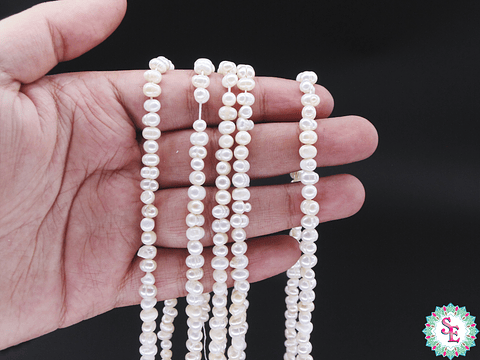 PERLA DE RIO  REDONDA 4*5MM