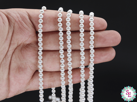 PERLA  CHELL # 4MM BLANCA 