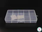 CAJA PLASTICA TRANSPARENTE 17*9MM 15 COMPARTIMIENTOS  - Miniatura 1
