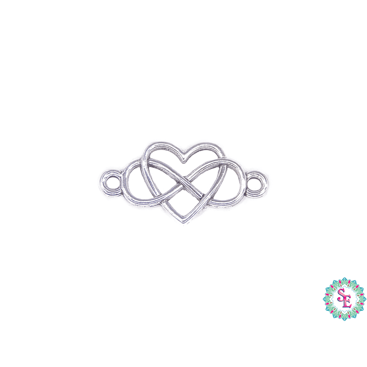 SAMAK PLATEADA CENTRO 29 INFINITO CORAZON 23MM  1