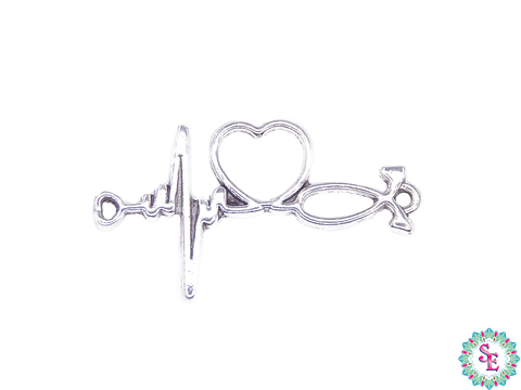 SAMAK PLATEADA CENTRO SIGNO 188 VIDA CORAZON  30MM