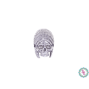 SAMAK PLATEADA CENTRO 134 CALAVERA INDIO 12MM 