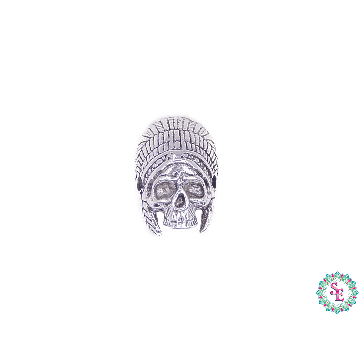 SAMAK PLATEADA CENTRO 134 CALAVERA INDIO 12MM  1