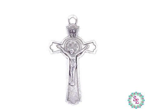 SAMAK PLATEADA DIJE 151  CRISTO  50*27MM 