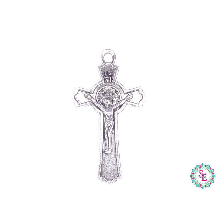 SAMAK PLATEADA DIJE 151  CRISTO  50*27MM  1