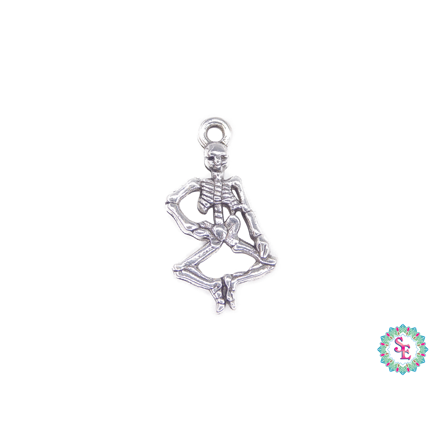 SAMAK PLATEADA DIJE 153 ESQUELETO 25MM  1