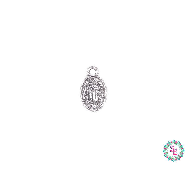SAMAK PLATEADA DIJE 170 VIRGEN GUADALUPE 12MM   1