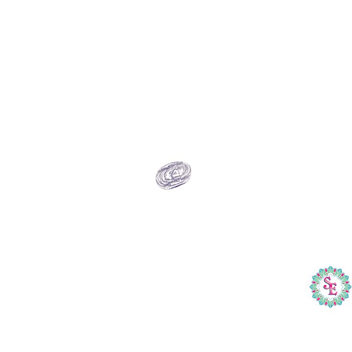 SAMAK PLATEADA CENTRO SEPARADOR ACANALADO 6MM  1