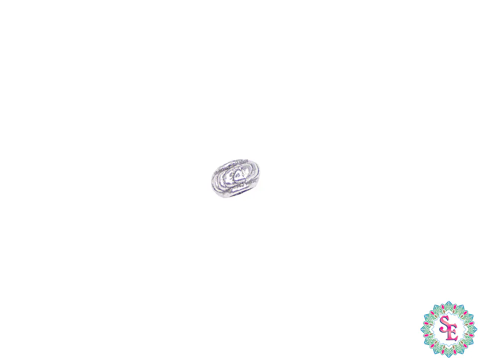 SAMAK PLATEADA CENTRO SEPARADOR ACANALADO 6MM PAQUETE POR 72 UNIDADES APROX 1