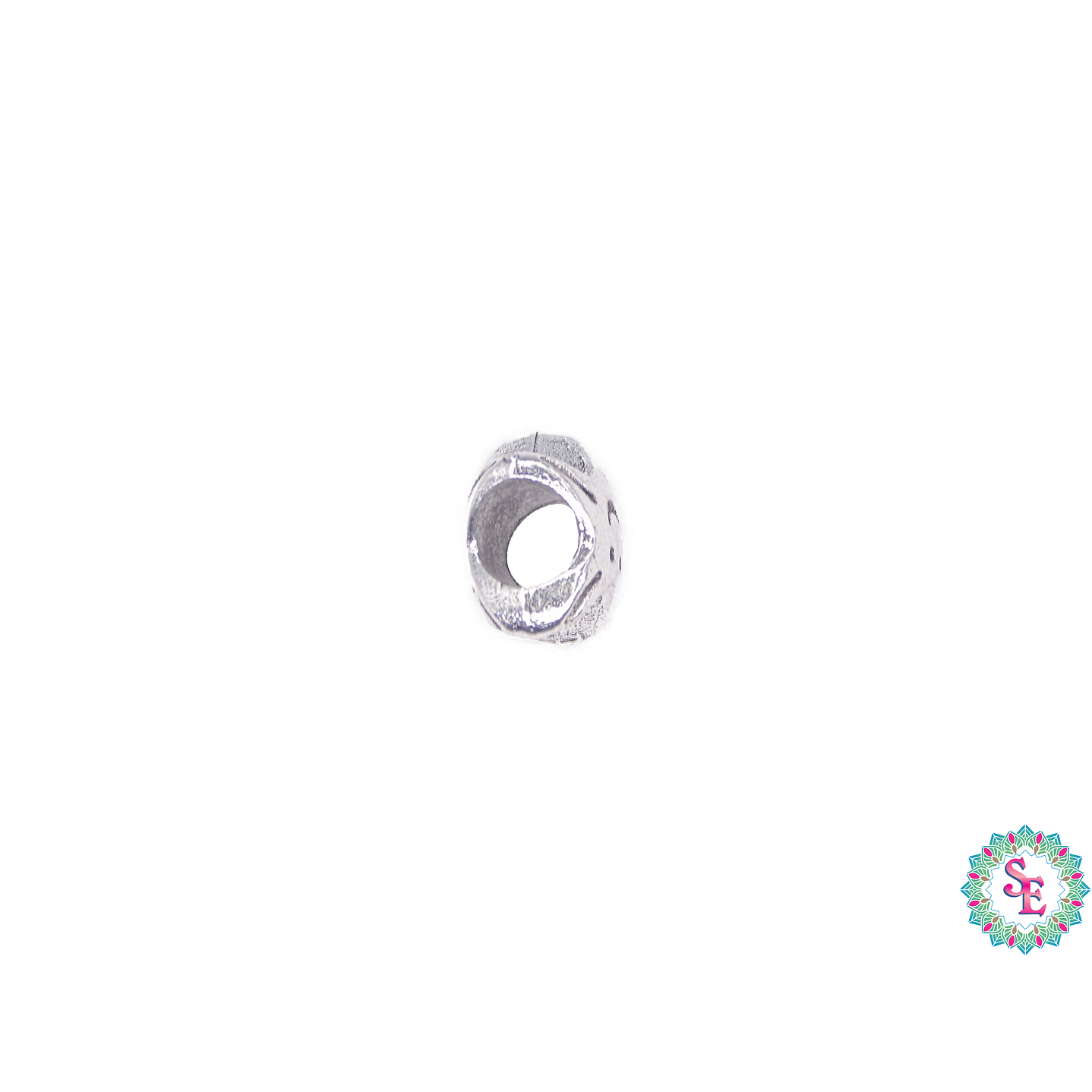 SAMAK PLATEADA CENTRO ESTRELLA DE MAR 10MM 2