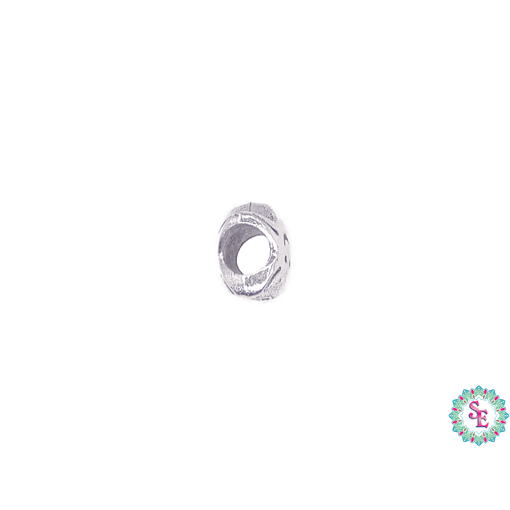 SAMAK PLATEADA CENTRO ESTRELLA DE MAR 10MM 2