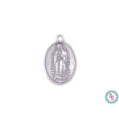 SAMAK PLATEADA DIJE 175 VIRGEN GUADALUPE 23MM 