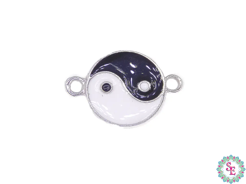 SAMAK PLATEADA CENTRO 207 YIN YANG 17MM     1