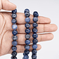 SARTA DE PIEDRA NATURAL LISA 10MM SODALITA - Miniatura 2