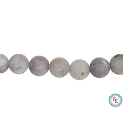 PIEDRA NATURAL LISA # 10MM LILAC JASPER