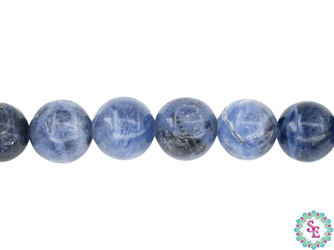 SARTA DE PIEDRA NATURAL LISA 8MM SODALITA 