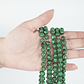 SARTA DE PIEDRA NATURAL LISA 8MM MALAKITA - Miniatura 2