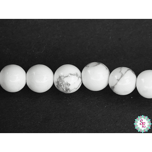 PIEDRA NATURAL LISA # 8MM HAULITA MATE