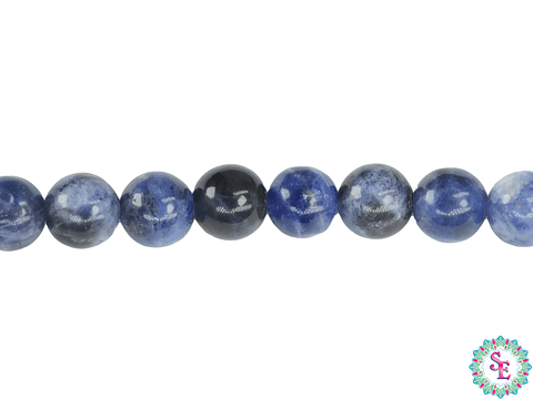 SARTA DE PIEDRA NATURAL LISA 6MM SODALITA