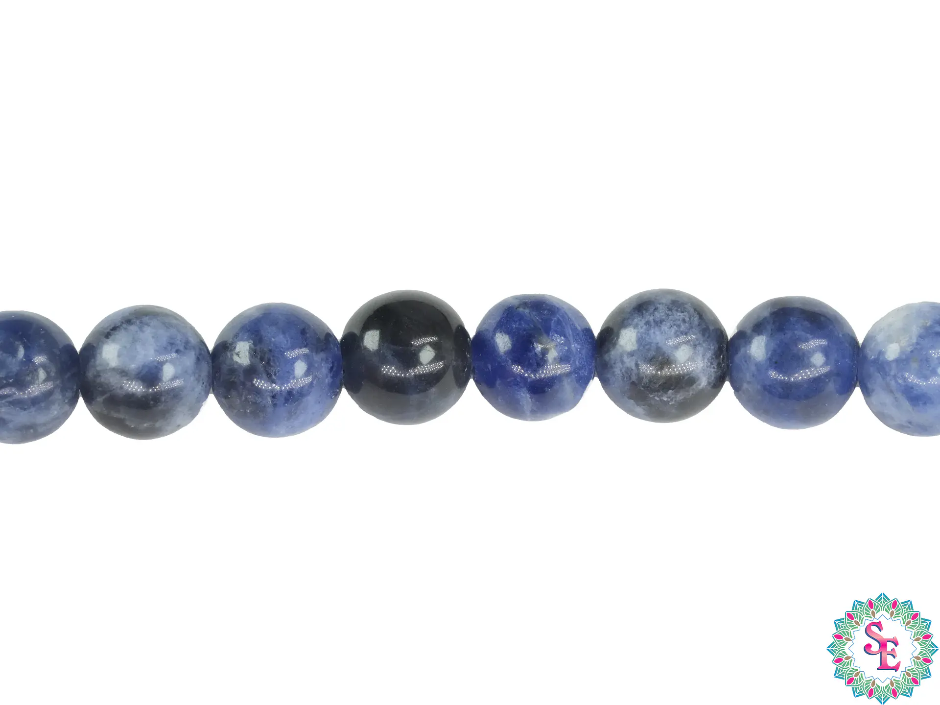 SARTA DE PIEDRA NATURAL LISA 6MM SODALITA 1