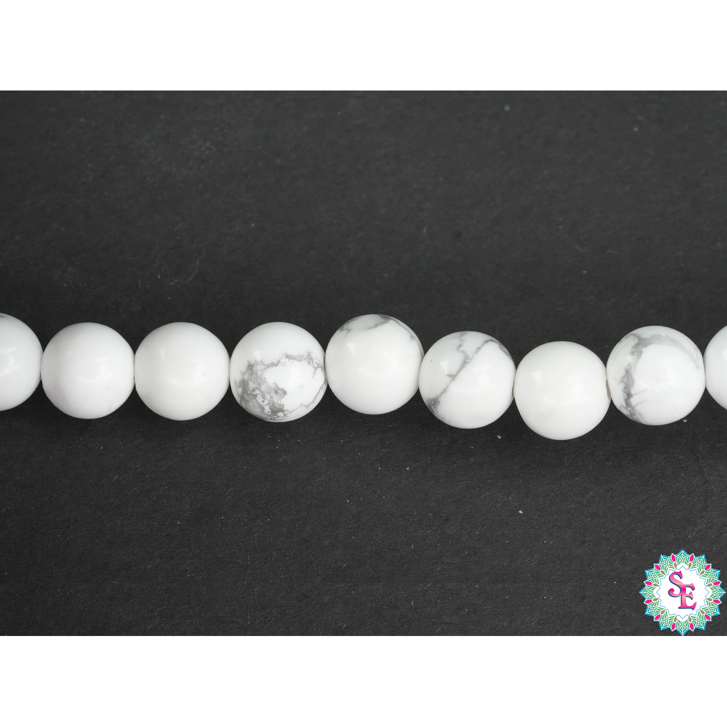 SARTA DE PIEDRA NATURAL LISA 6MM HOWLITA 1