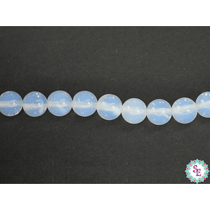 SARTA DE PIEDRA NATURAL LISA OPALINA # 6MM 