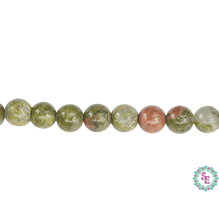 PIEDRA NATURAL LISA # 6MM UNAKITA  1